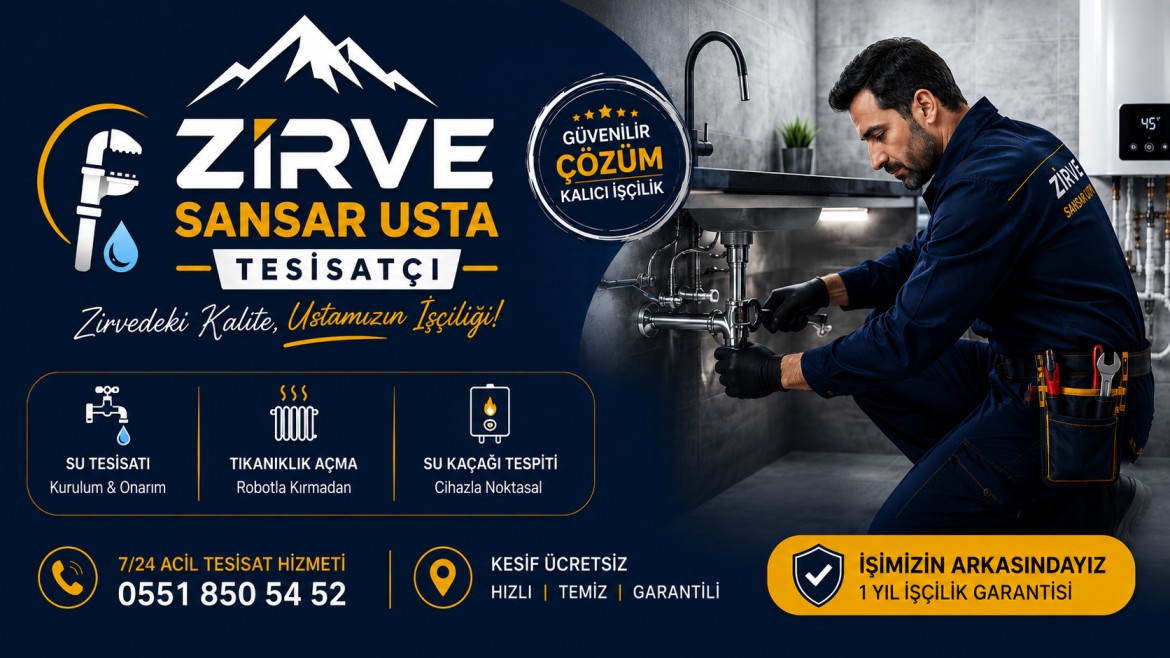 Zirve Sansar Usta Banner